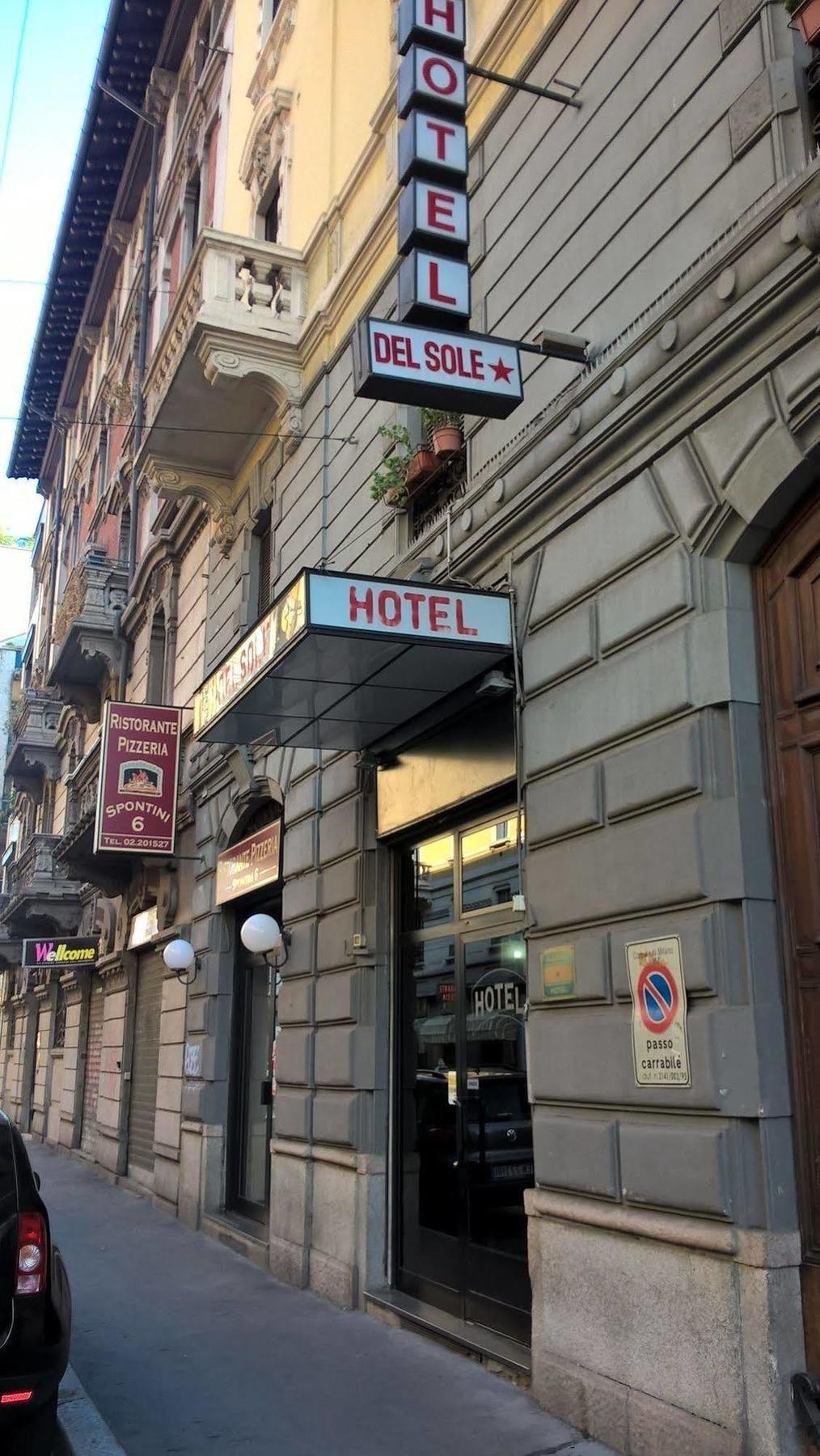 Hotel Del Sole Milano Eksteriør bilde