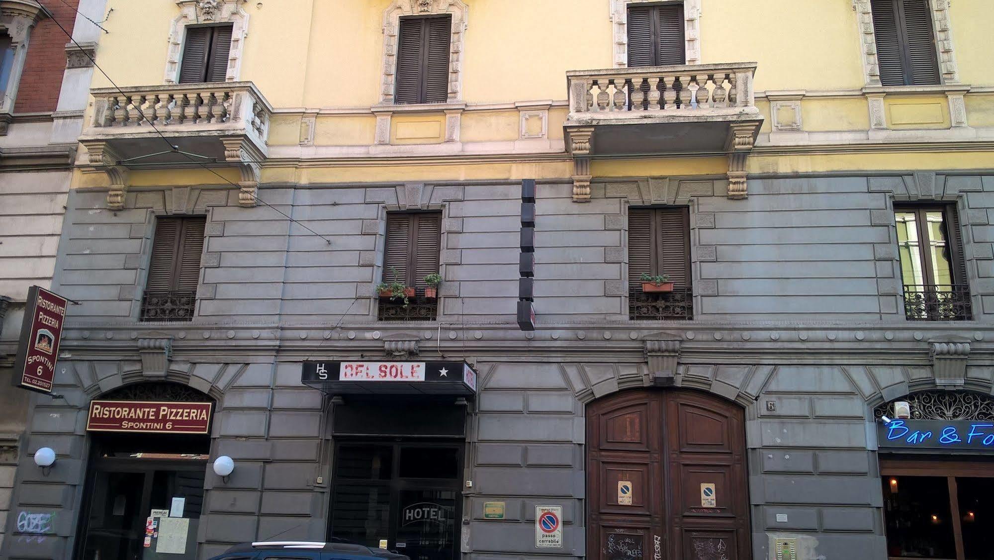 Hotel Del Sole Milano Eksteriør bilde